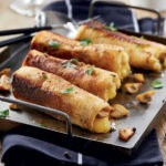 Pains perdus roulés jambon, fromage et Champignons LOU
