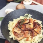 Tagliatelles aux champignons