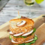 Club sandwich aux légumes & champignons Bella Rosés LOU