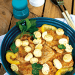 Piccata de veau au citron & petits champignons LOU